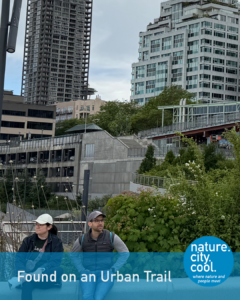 Nature and the city meet along the new waterfront.